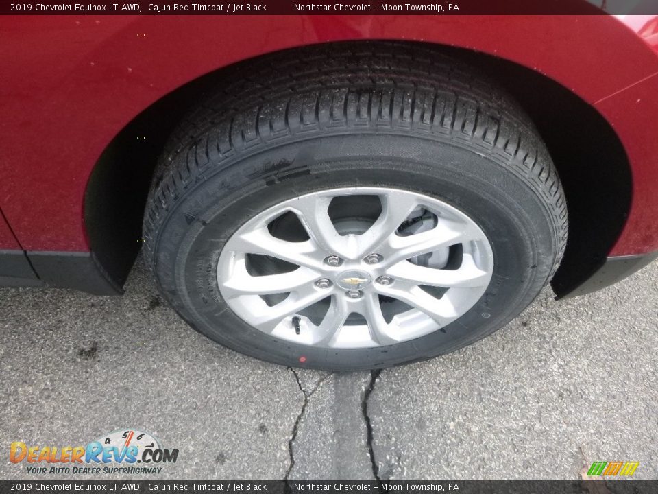 2019 Chevrolet Equinox LT AWD Cajun Red Tintcoat / Jet Black Photo #9