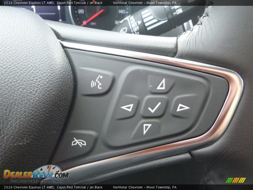 2019 Chevrolet Equinox LT AWD Cajun Red Tintcoat / Jet Black Photo #19