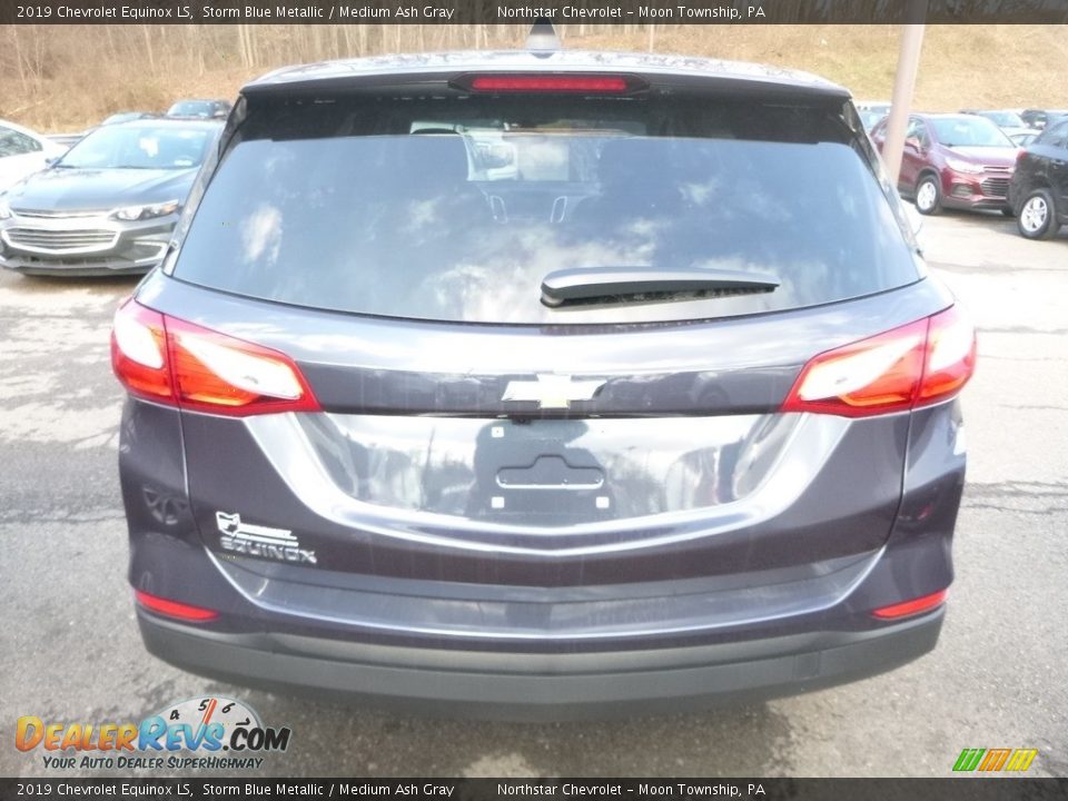 2019 Chevrolet Equinox LS Storm Blue Metallic / Medium Ash Gray Photo #5