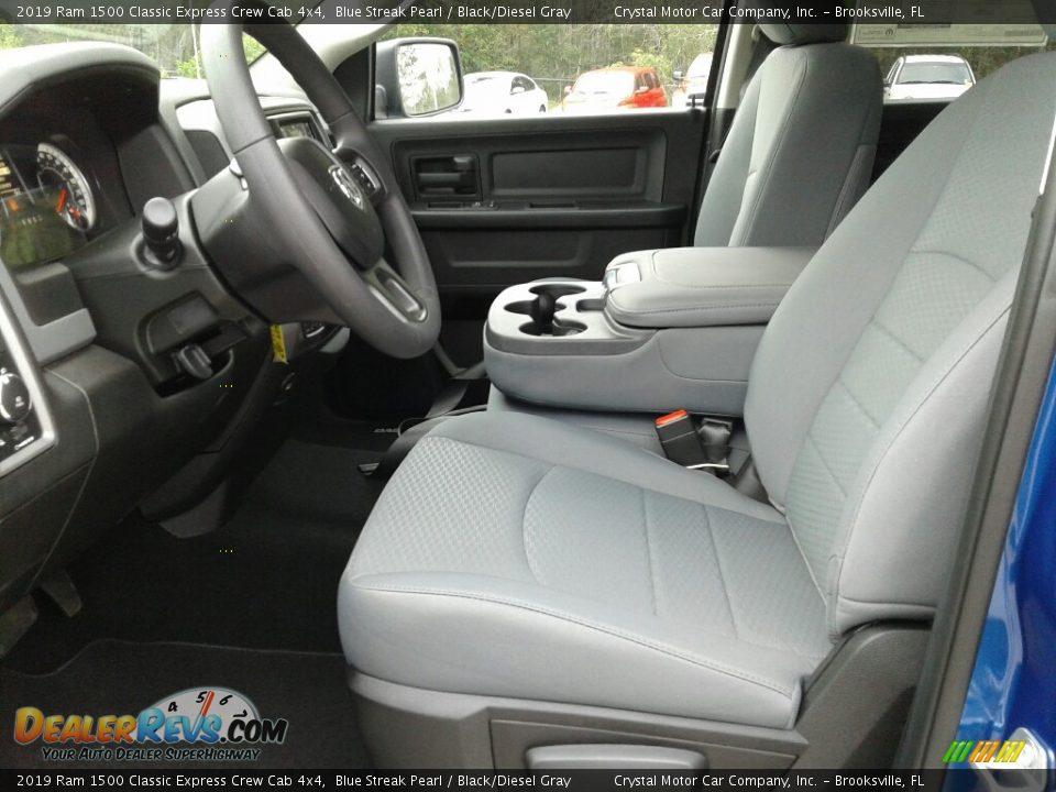 Front Seat of 2019 Ram 1500 Classic Express Crew Cab 4x4 Photo #9