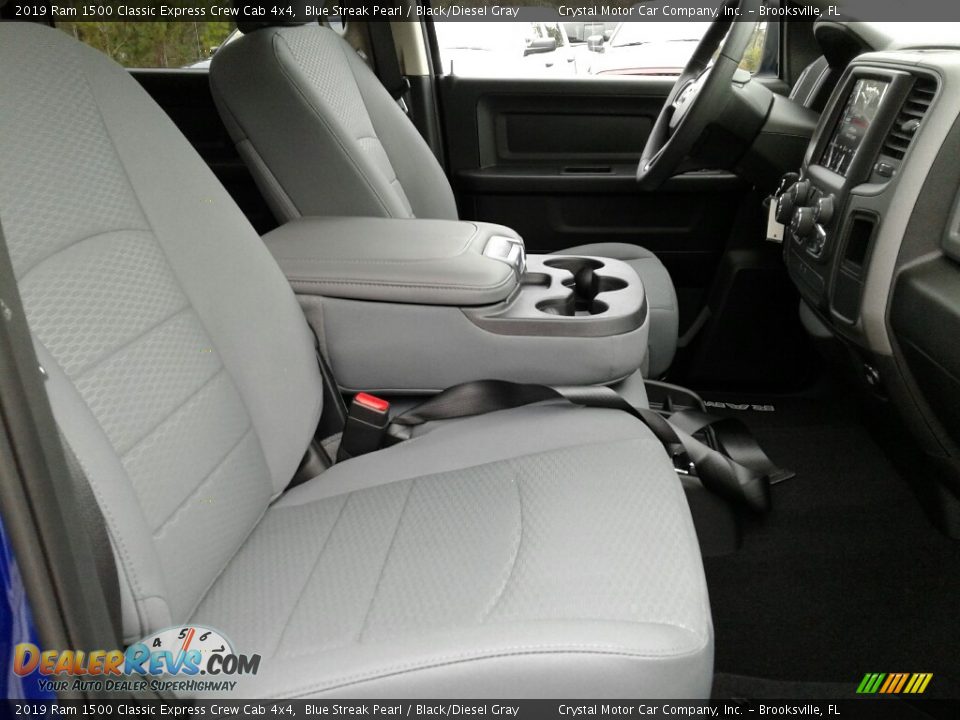 Front Seat of 2019 Ram 1500 Classic Express Crew Cab 4x4 Photo #12
