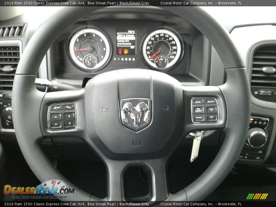 2019 Ram 1500 Classic Express Crew Cab 4x4 Steering Wheel Photo #14
