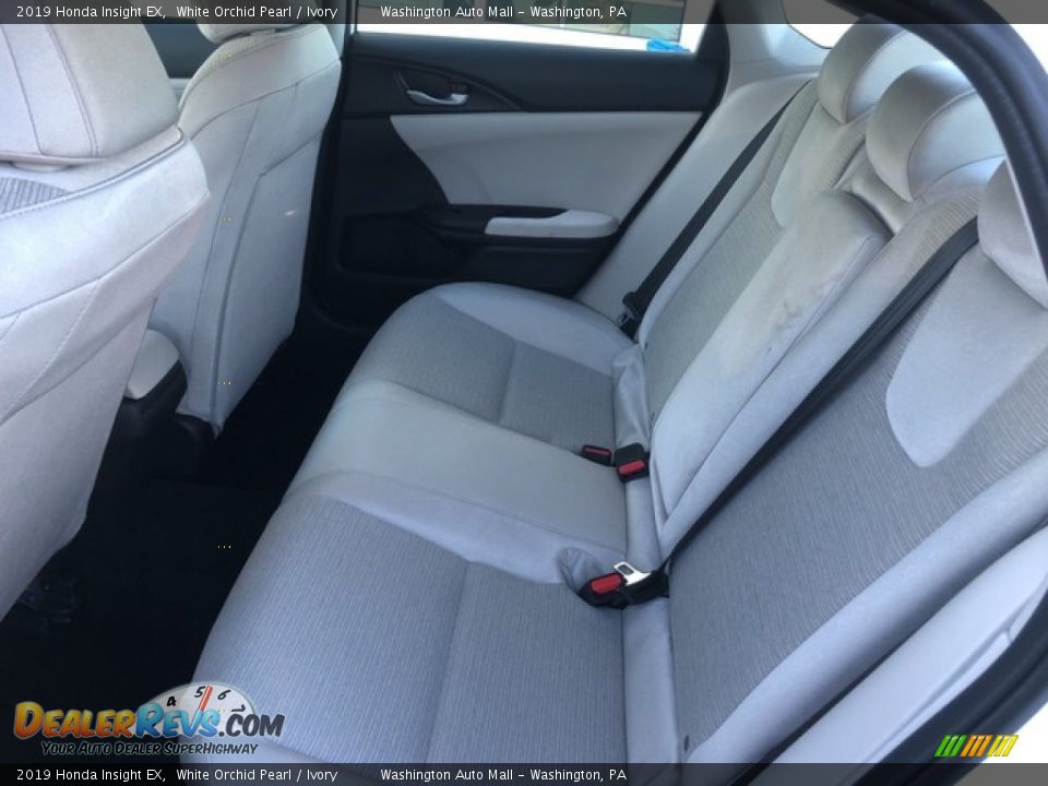 2019 Honda Insight EX White Orchid Pearl / Ivory Photo #12