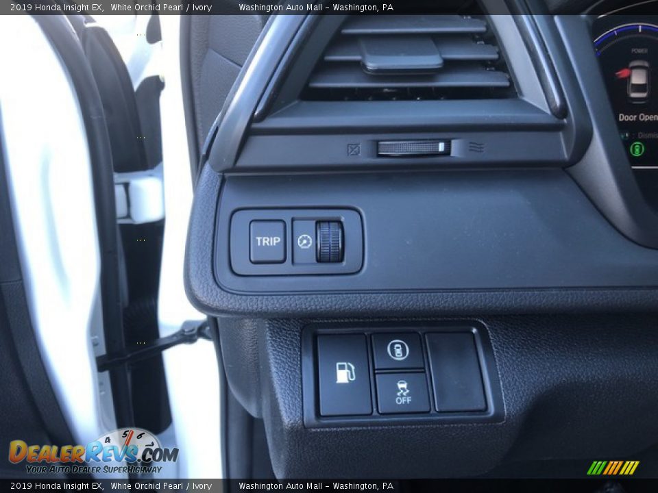 2019 Honda Insight EX White Orchid Pearl / Ivory Photo #15