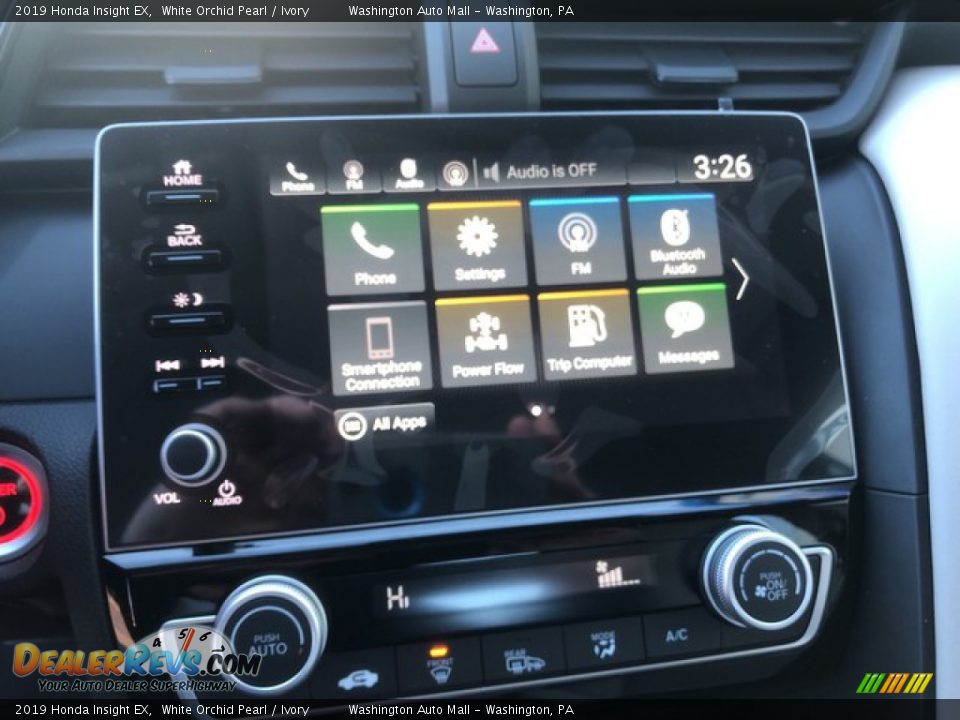 2019 Honda Insight EX White Orchid Pearl / Ivory Photo #19