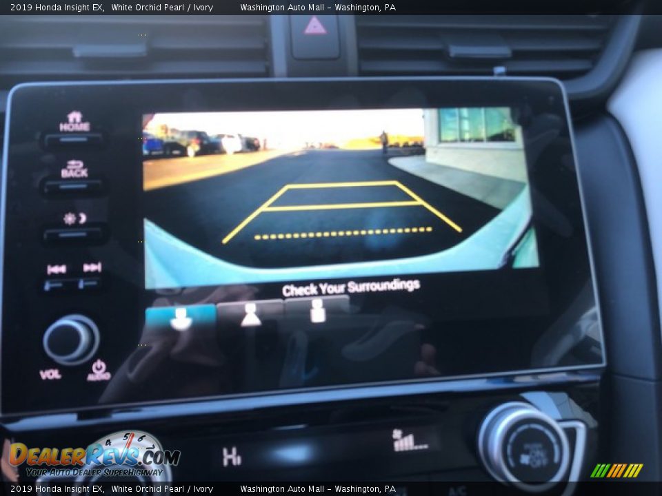 2019 Honda Insight EX White Orchid Pearl / Ivory Photo #23