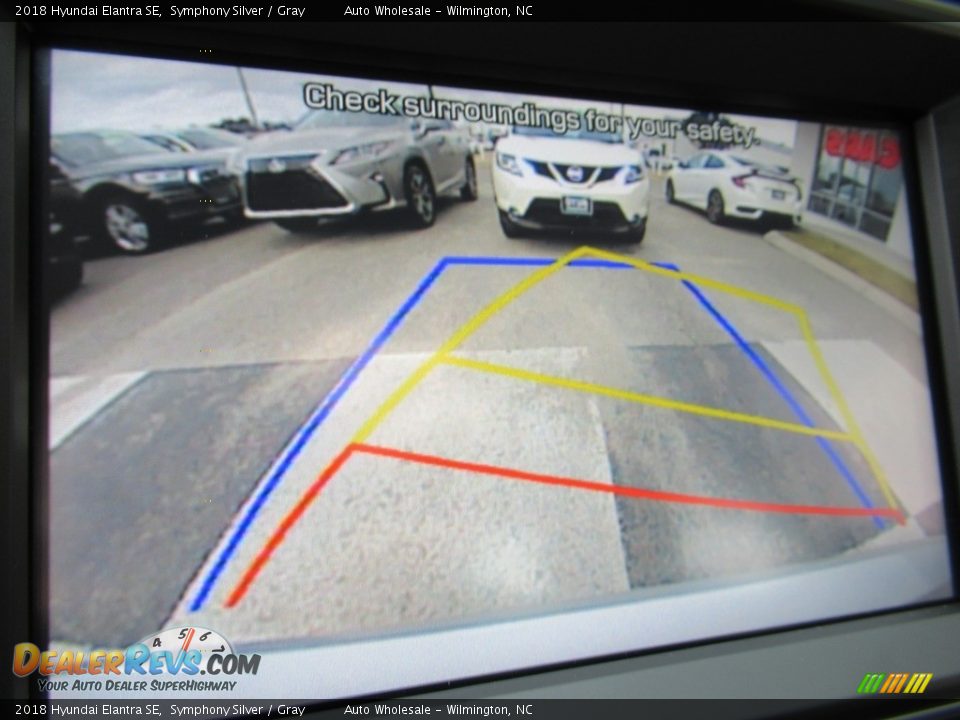 2018 Hyundai Elantra SE Symphony Silver / Gray Photo #18