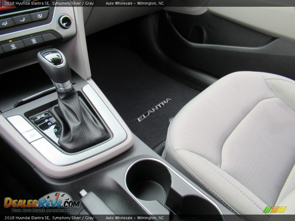 2018 Hyundai Elantra SE Symphony Silver / Gray Photo #19