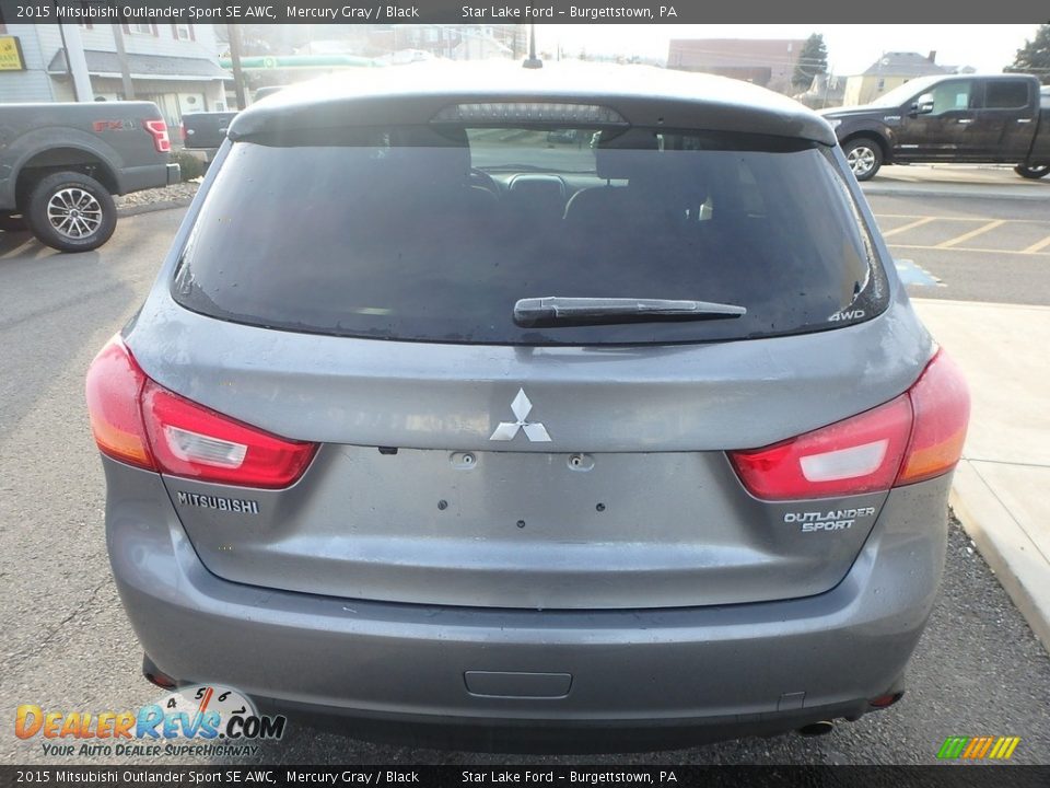 2015 Mitsubishi Outlander Sport SE AWC Mercury Gray / Black Photo #7