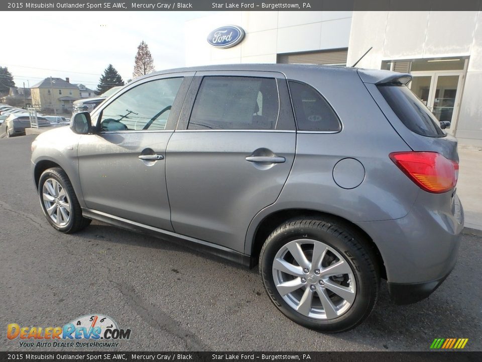 2015 Mitsubishi Outlander Sport SE AWC Mercury Gray / Black Photo #8