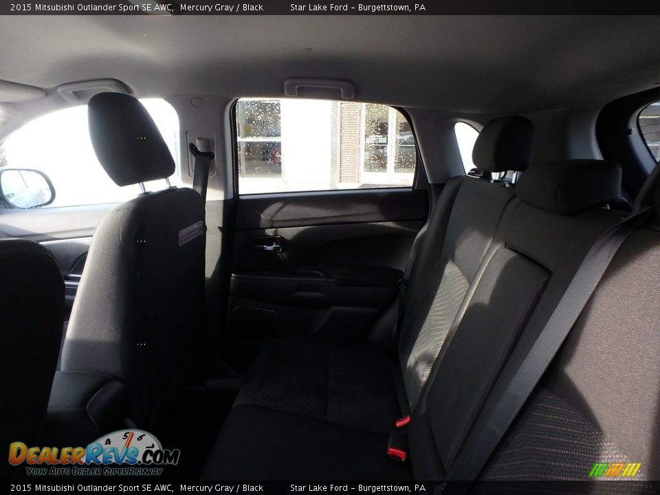 2015 Mitsubishi Outlander Sport SE AWC Mercury Gray / Black Photo #11
