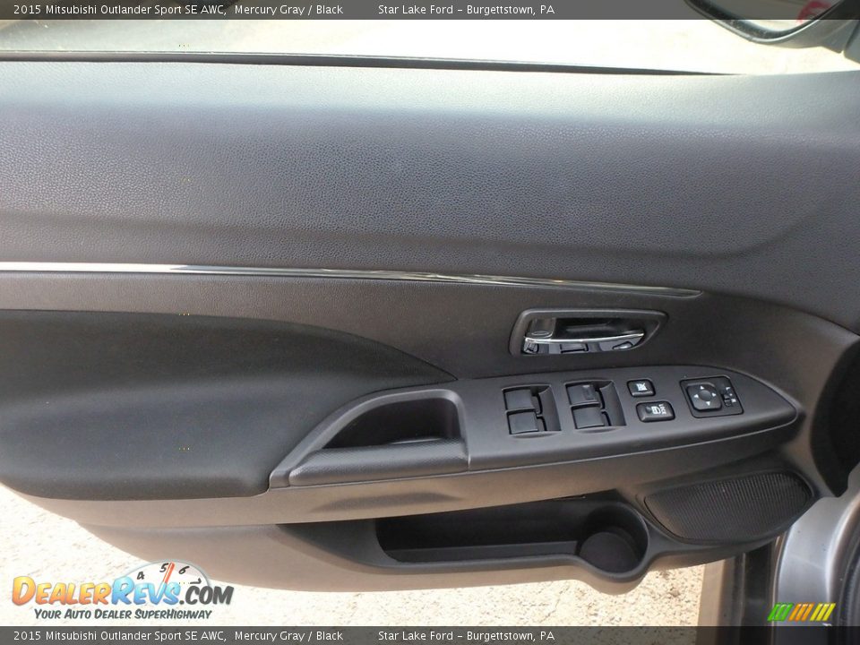 2015 Mitsubishi Outlander Sport SE AWC Mercury Gray / Black Photo #13
