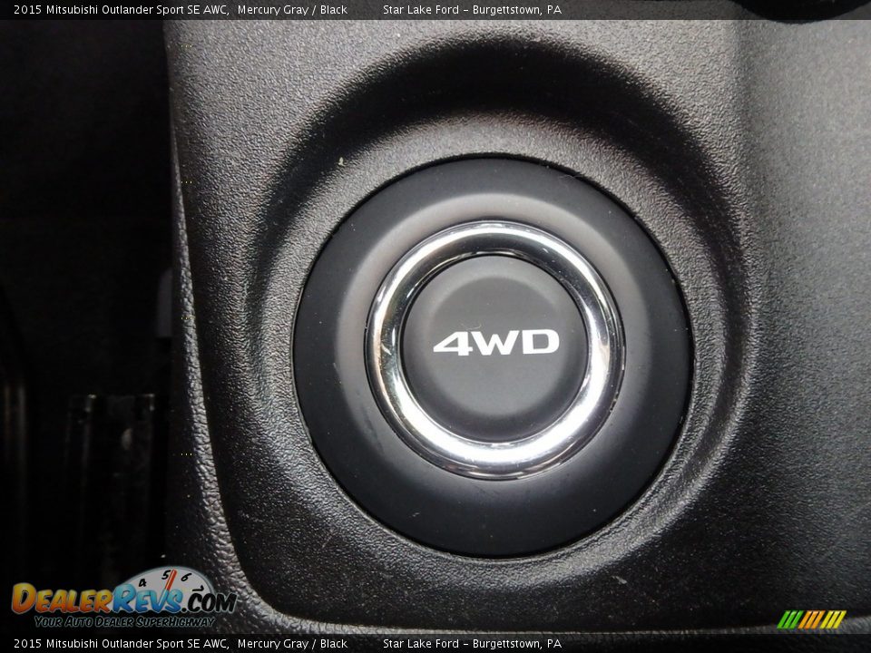 2015 Mitsubishi Outlander Sport SE AWC Mercury Gray / Black Photo #17