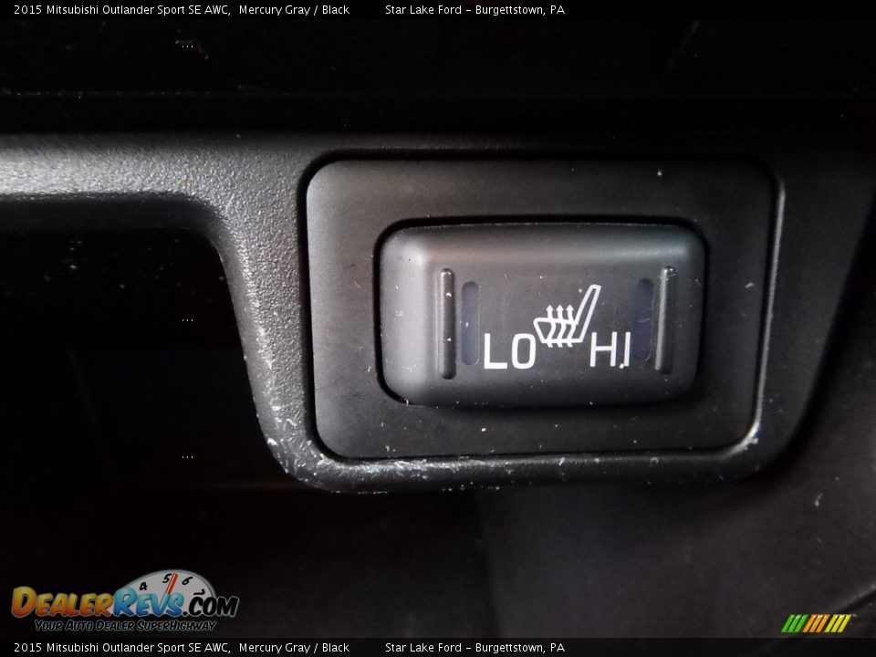 2015 Mitsubishi Outlander Sport SE AWC Mercury Gray / Black Photo #18