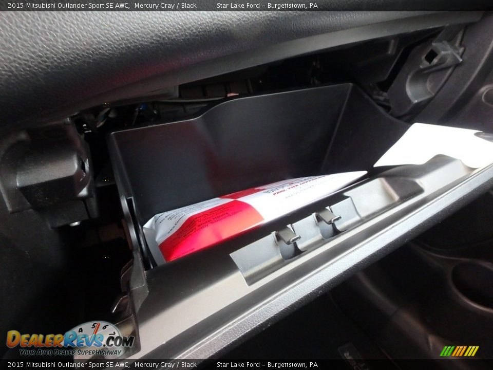 2015 Mitsubishi Outlander Sport SE AWC Mercury Gray / Black Photo #19