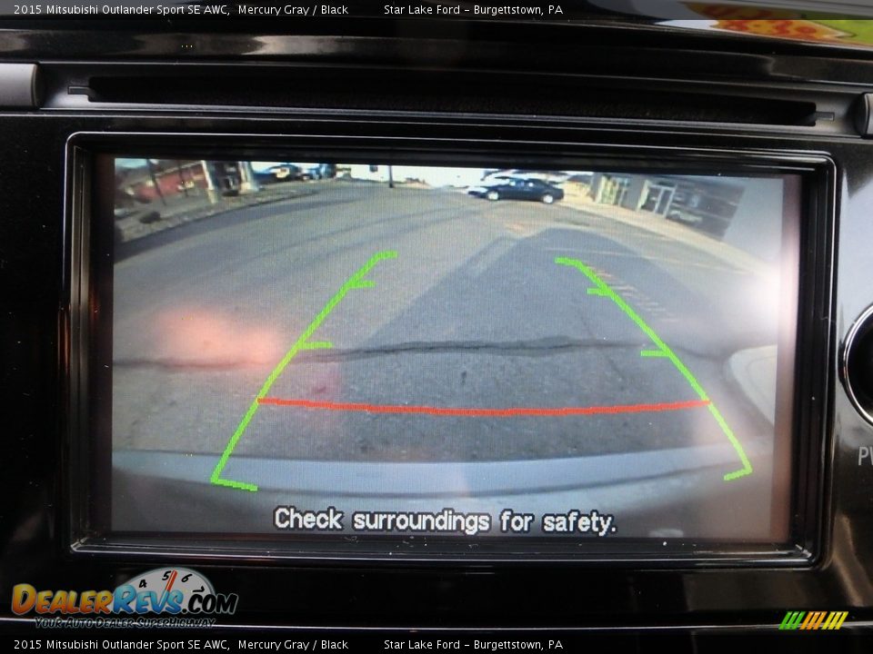 2015 Mitsubishi Outlander Sport SE AWC Mercury Gray / Black Photo #20
