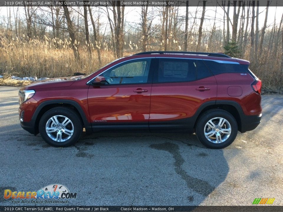 2019 GMC Terrain SLE AWD Red Quartz Tintcoat / Jet Black Photo #3