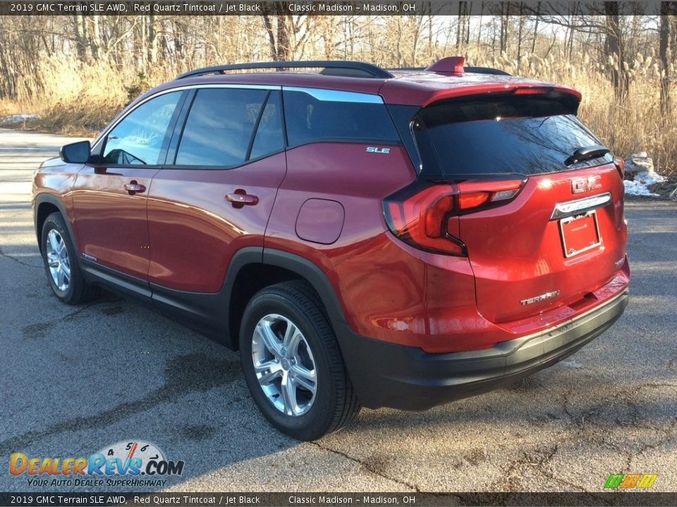 2019 GMC Terrain SLE AWD Red Quartz Tintcoat / Jet Black Photo #4