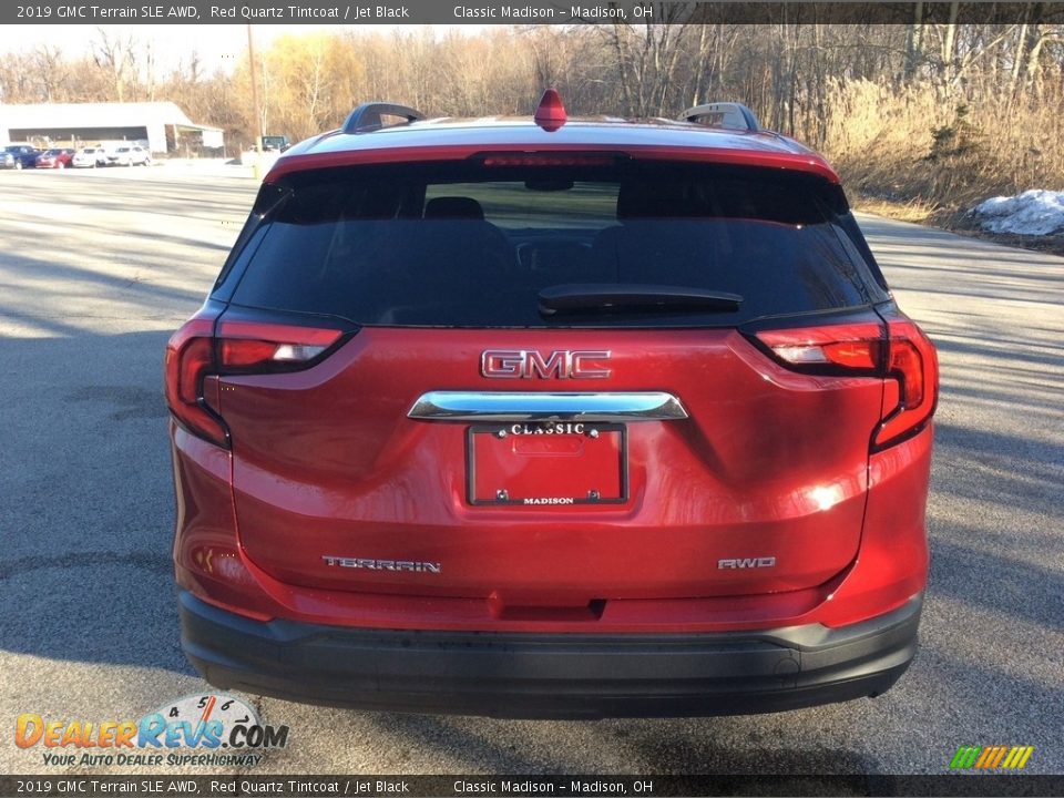 2019 GMC Terrain SLE AWD Red Quartz Tintcoat / Jet Black Photo #5