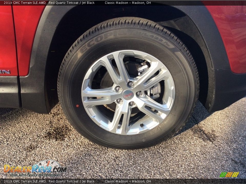 2019 GMC Terrain SLE AWD Red Quartz Tintcoat / Jet Black Photo #7