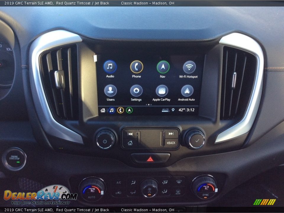 2019 GMC Terrain SLE AWD Red Quartz Tintcoat / Jet Black Photo #14