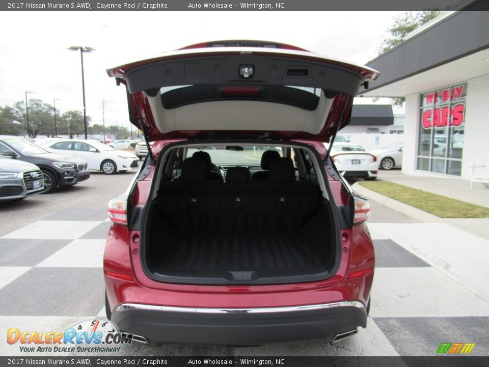 2017 Nissan Murano S AWD Cayenne Red / Graphite Photo #5