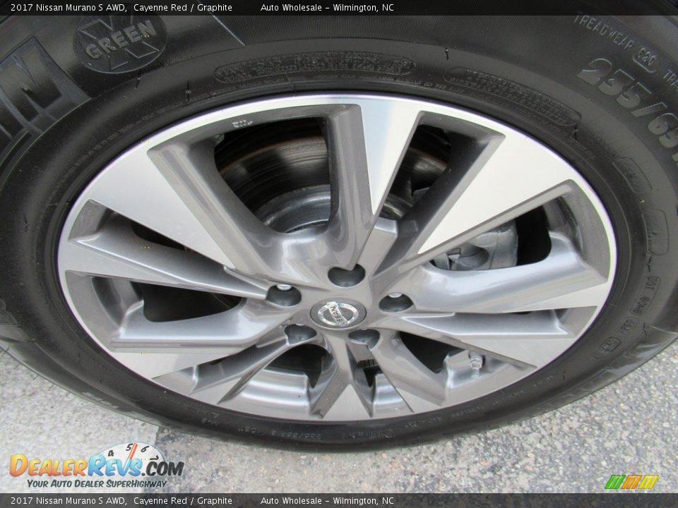 2017 Nissan Murano S AWD Cayenne Red / Graphite Photo #7