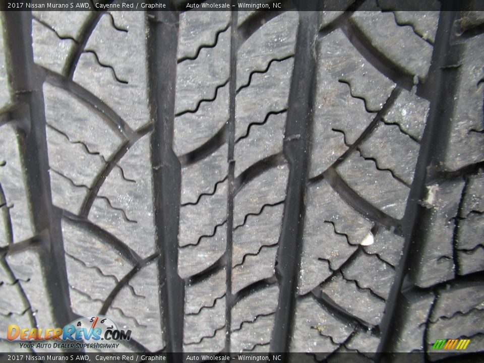 2017 Nissan Murano S AWD Cayenne Red / Graphite Photo #10