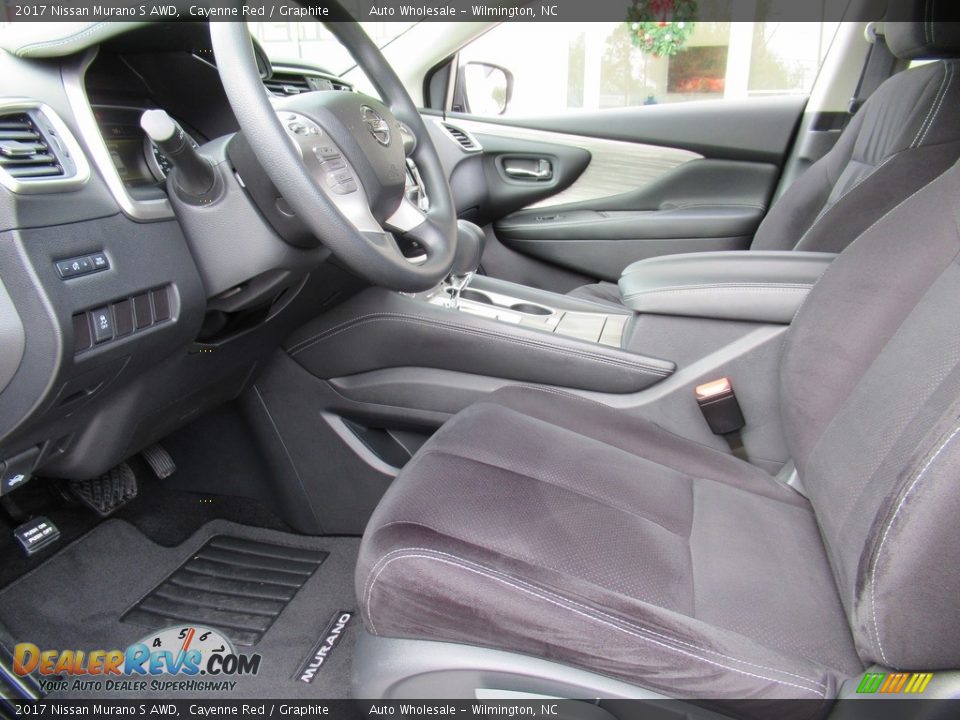 2017 Nissan Murano S AWD Cayenne Red / Graphite Photo #11