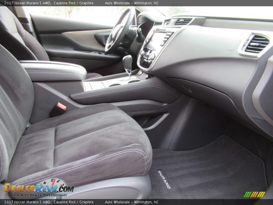 2017 Nissan Murano S AWD Cayenne Red / Graphite Photo #13