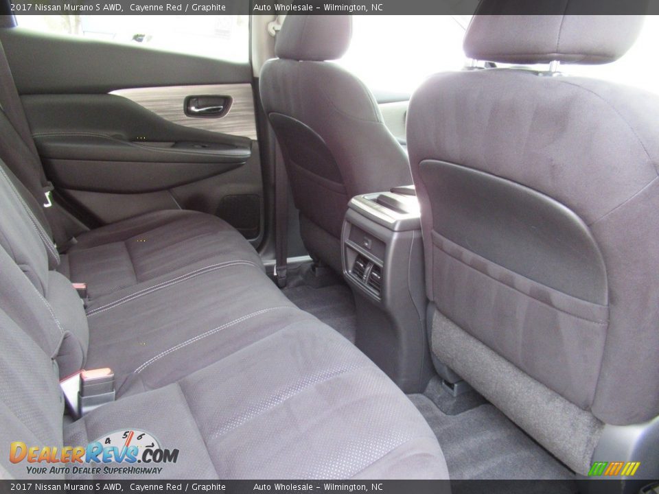 2017 Nissan Murano S AWD Cayenne Red / Graphite Photo #14