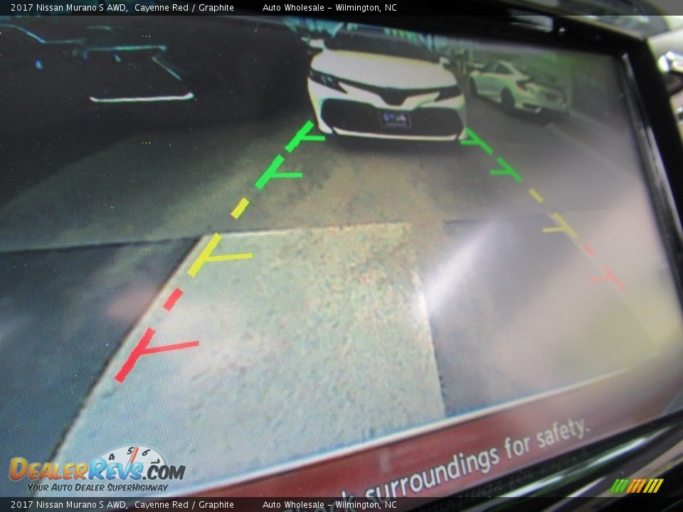 2017 Nissan Murano S AWD Cayenne Red / Graphite Photo #18