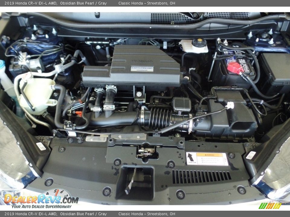 2019 Honda CR-V EX-L AWD 1.5 Liter Turbocharged DOHC 16-Valve i-VTEC 4 Cylinder Engine Photo #16