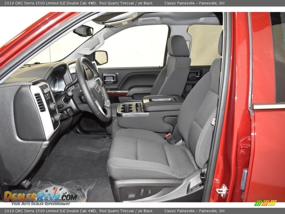 2019 GMC Sierra 1500 Limited SLE Double Cab 4WD Red Quartz Tintcoat / Jet Black Photo #6