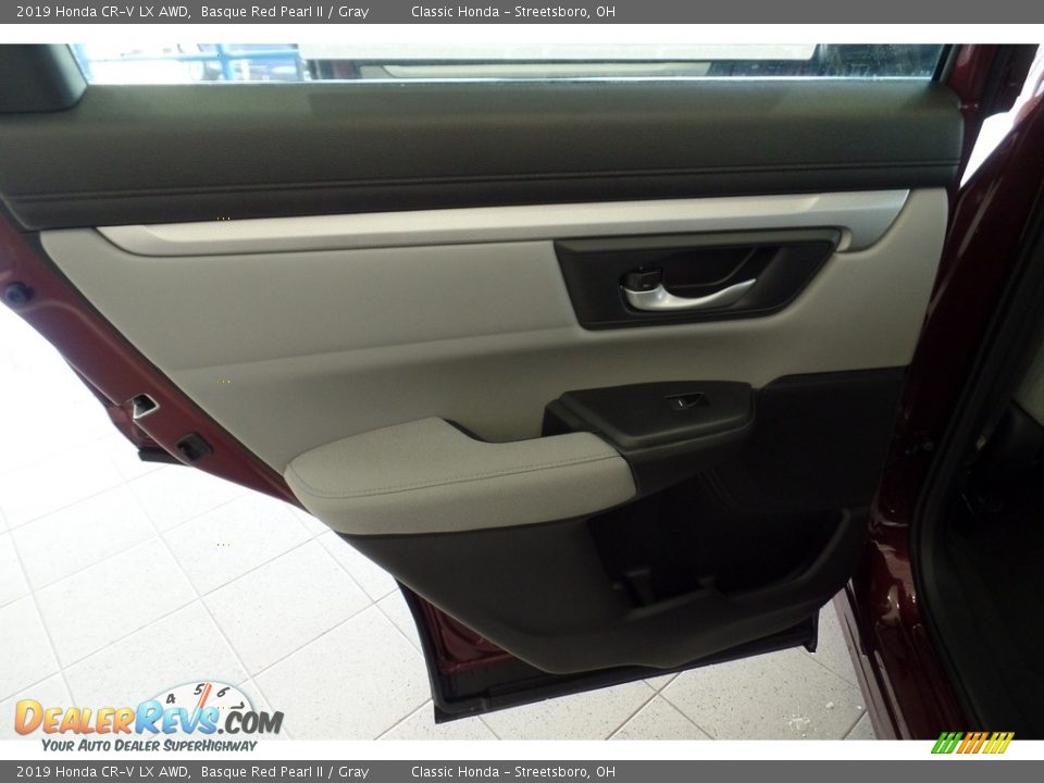 2019 Honda CR-V LX AWD Basque Red Pearl II / Gray Photo #6