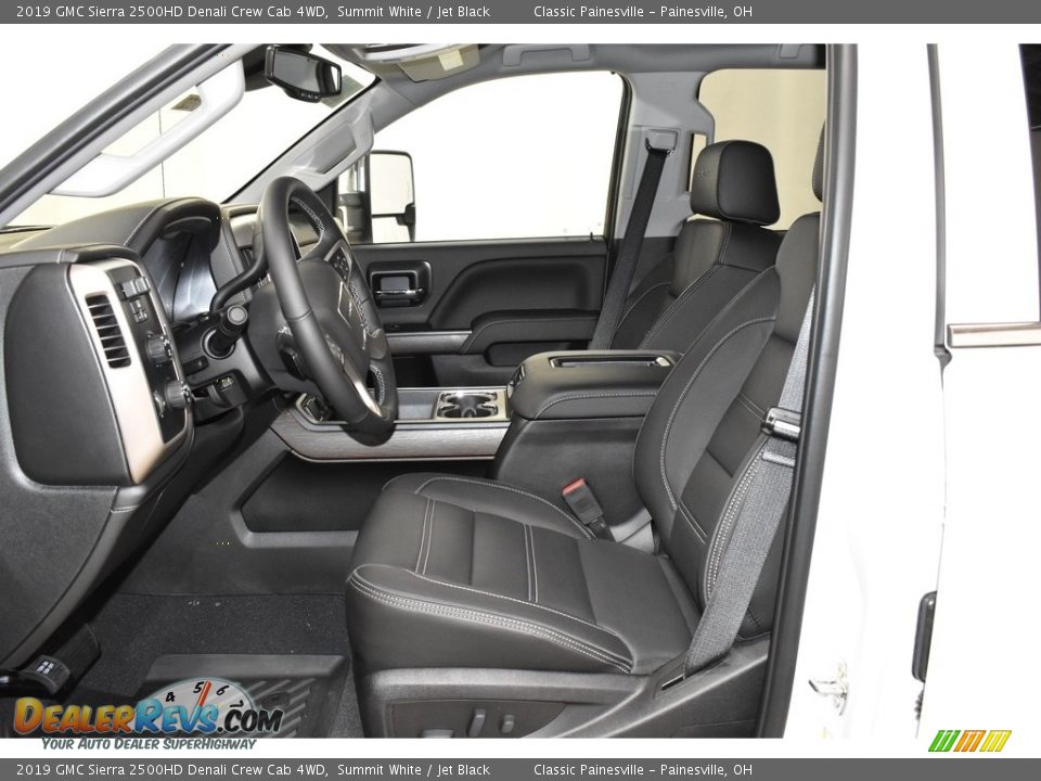 2019 GMC Sierra 2500HD Denali Crew Cab 4WD Summit White / Jet Black Photo #6