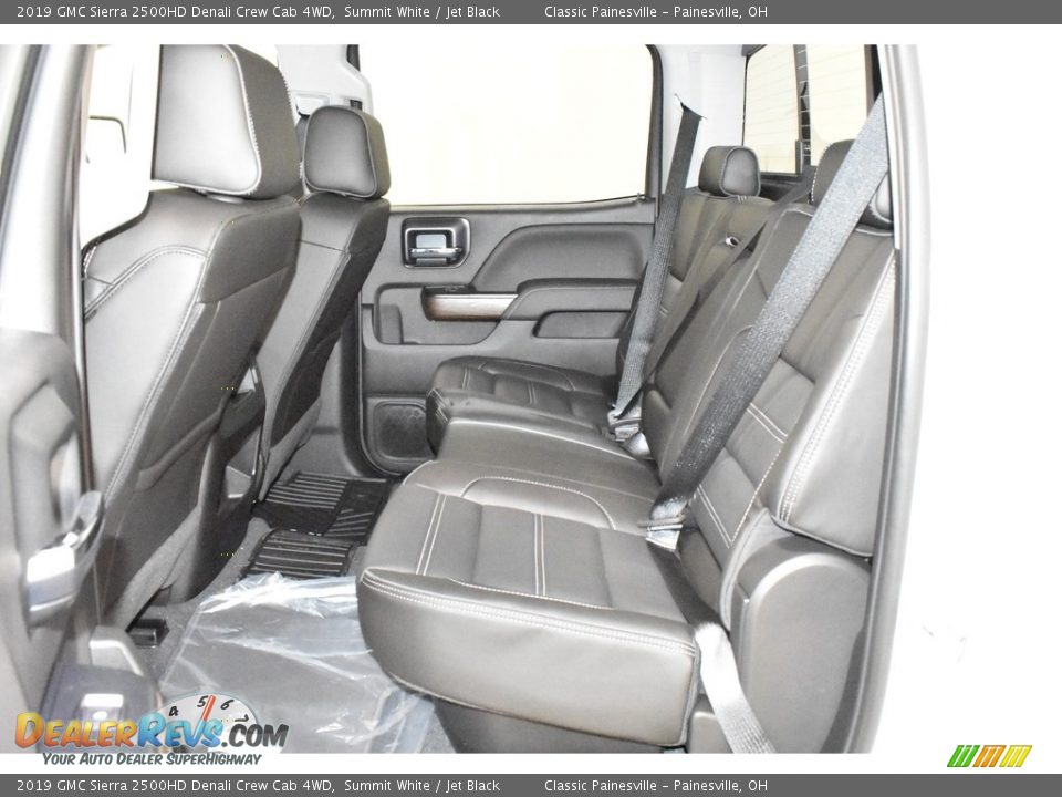 2019 GMC Sierra 2500HD Denali Crew Cab 4WD Summit White / Jet Black Photo #7