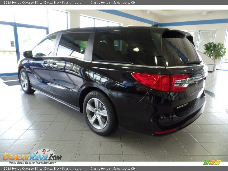 2019 Honda Odyssey EX-L Crystal Black Pearl / Mocha Photo #2