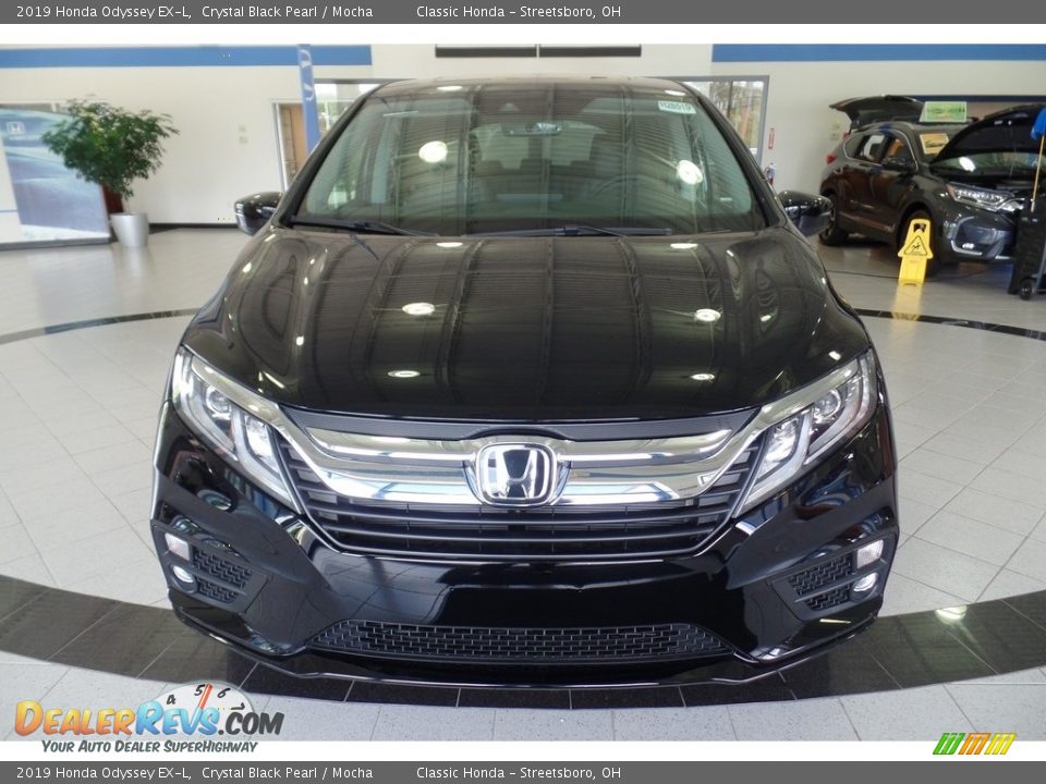 2019 Honda Odyssey EX-L Crystal Black Pearl / Mocha Photo #3