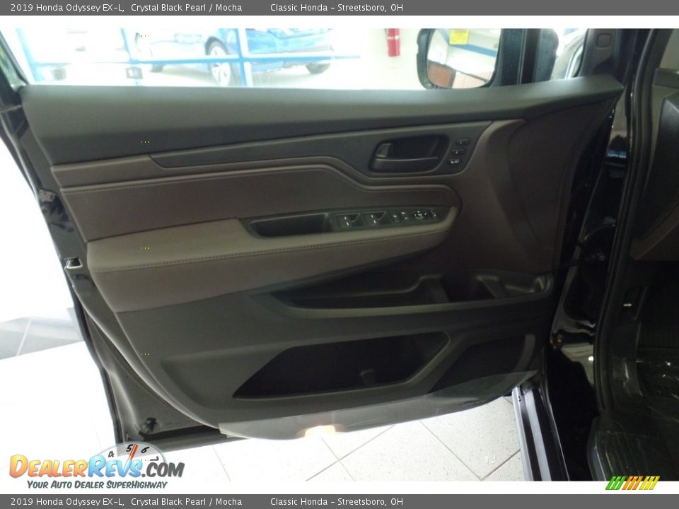 2019 Honda Odyssey EX-L Crystal Black Pearl / Mocha Photo #5