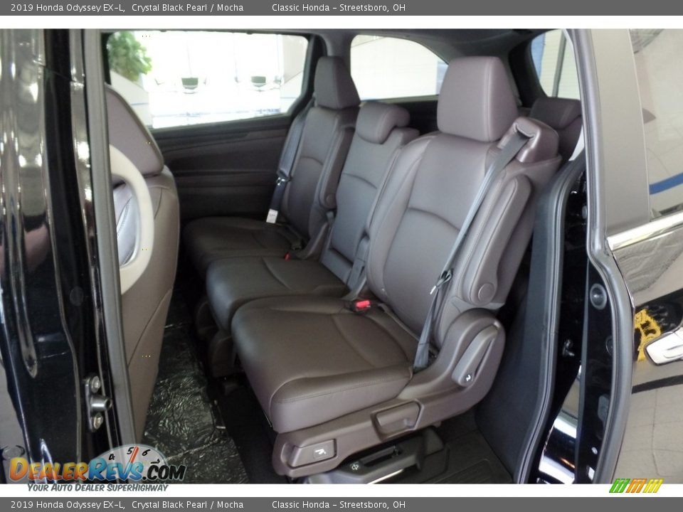 2019 Honda Odyssey EX-L Crystal Black Pearl / Mocha Photo #8