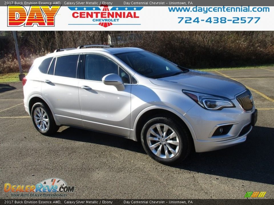 2017 Buick Envision Essence AWD Galaxy Silver Metallic / Ebony Photo #1