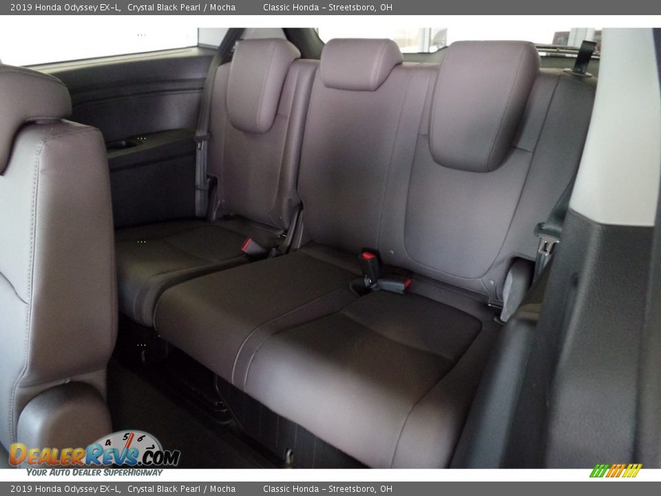 2019 Honda Odyssey EX-L Crystal Black Pearl / Mocha Photo #9
