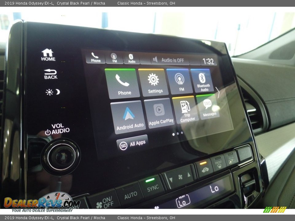 2019 Honda Odyssey EX-L Crystal Black Pearl / Mocha Photo #11