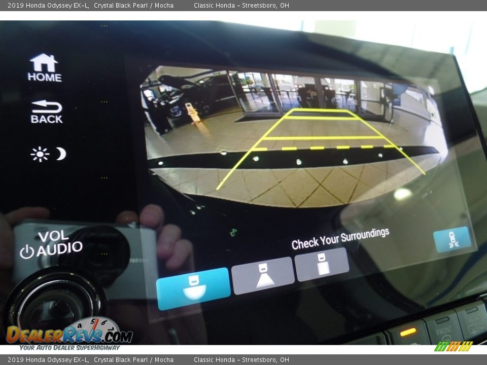 2019 Honda Odyssey EX-L Crystal Black Pearl / Mocha Photo #13