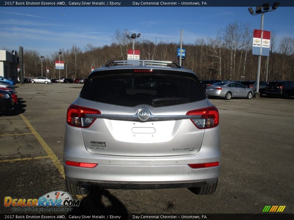2017 Buick Envision Essence AWD Galaxy Silver Metallic / Ebony Photo #5