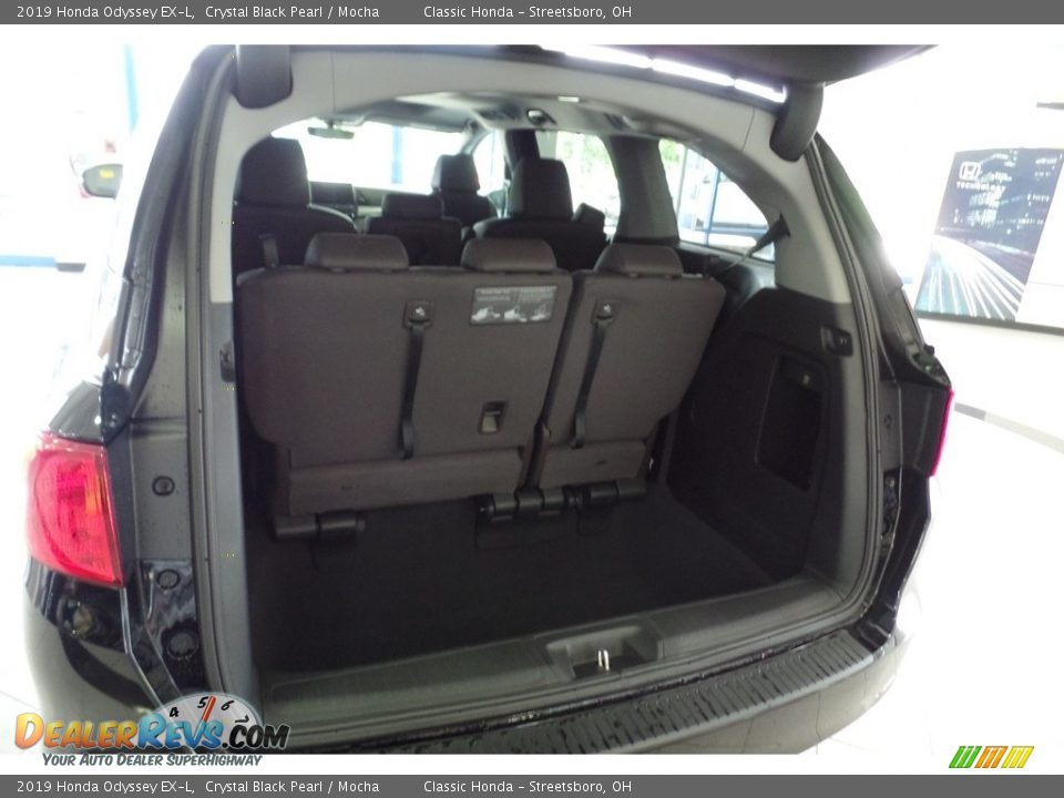 2019 Honda Odyssey EX-L Crystal Black Pearl / Mocha Photo #14