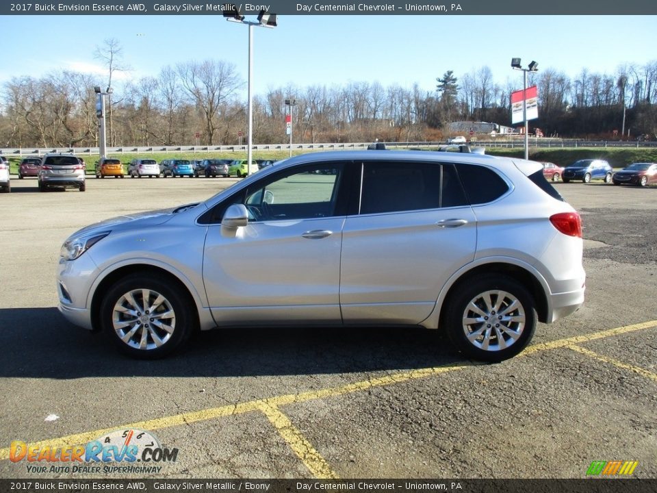 2017 Buick Envision Essence AWD Galaxy Silver Metallic / Ebony Photo #13