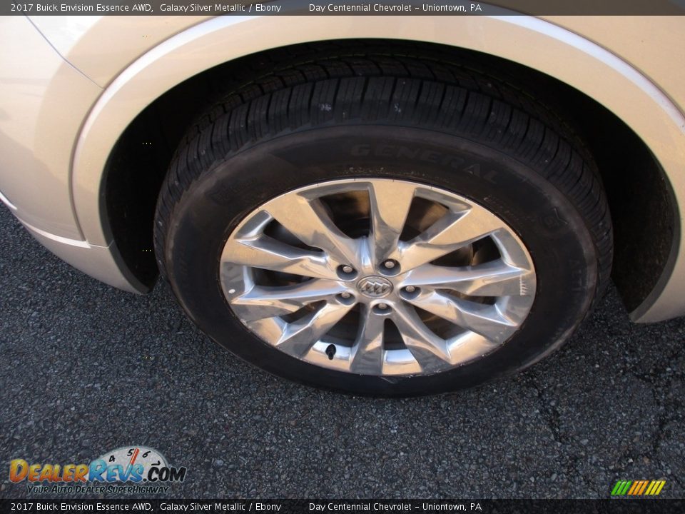 2017 Buick Envision Essence AWD Galaxy Silver Metallic / Ebony Photo #14