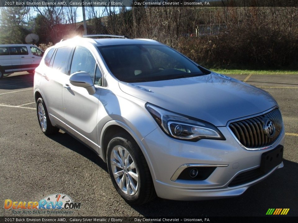 2017 Buick Envision Essence AWD Galaxy Silver Metallic / Ebony Photo #17
